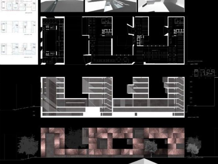 Archisio - Marco Mazzella - Progetto Concorso polo bibliotecario