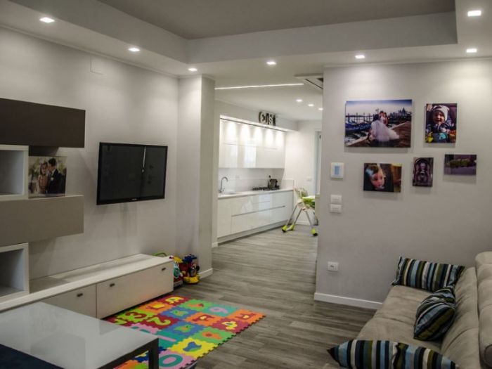 Archisio - Gabriele Palestini Arch D - Progetto Effetti di luce in 130 mq