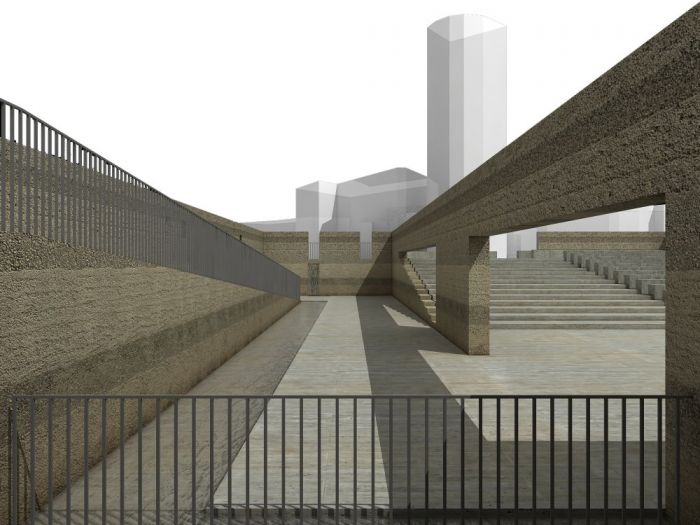 Archisio - Delisabatini Architetti fdeli E Fsabatini Arch Ass - Progetto Piazza parcheggio