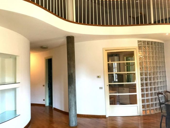 Archisio - Studio Giuseppe Dondoni Sgd - Progetto Abitazione linee curve su due livelli