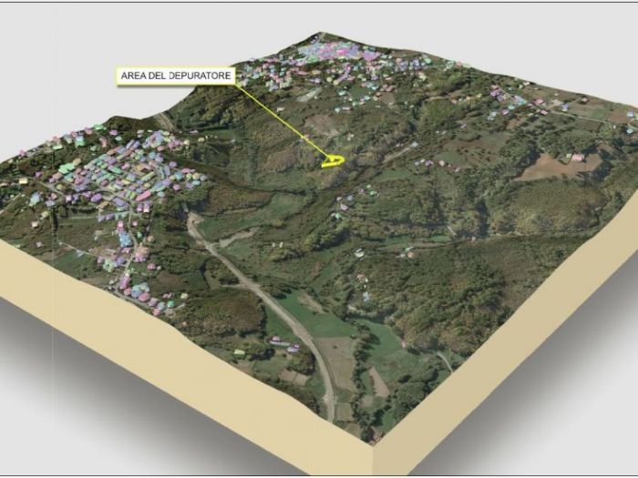 Archisio - Tiziana Decaria - Progetto Ampliamento della rete fognante e realizzazione del nuovo depuratore torre di ruggiero