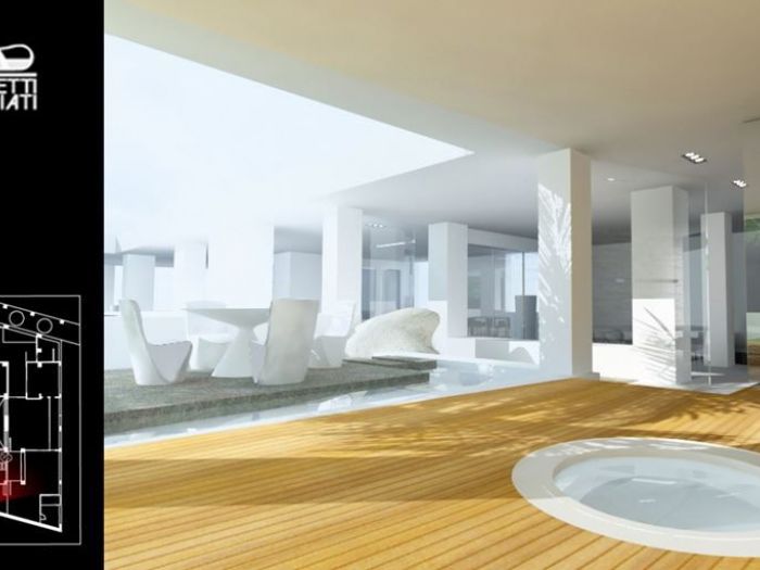 Archisio - Gilles Patrice Arch Todaro - Progetto Ristrutturazione showroom sol et bains a dakar senegal