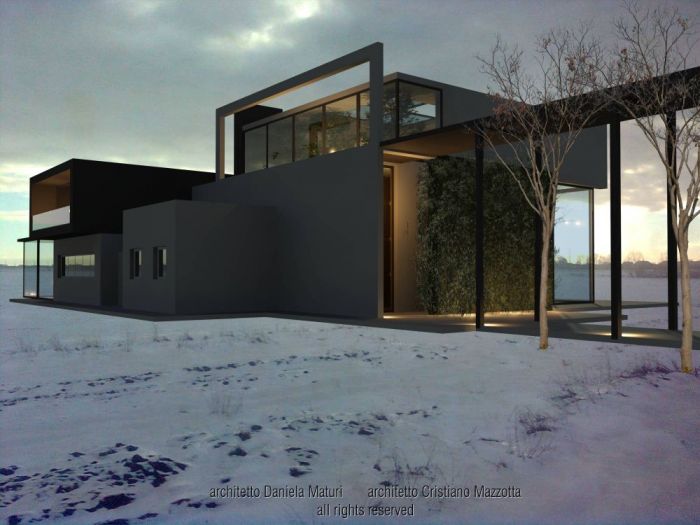 Archisio - Cristiano Mazzotta - Progetto Progettazione villa moderna