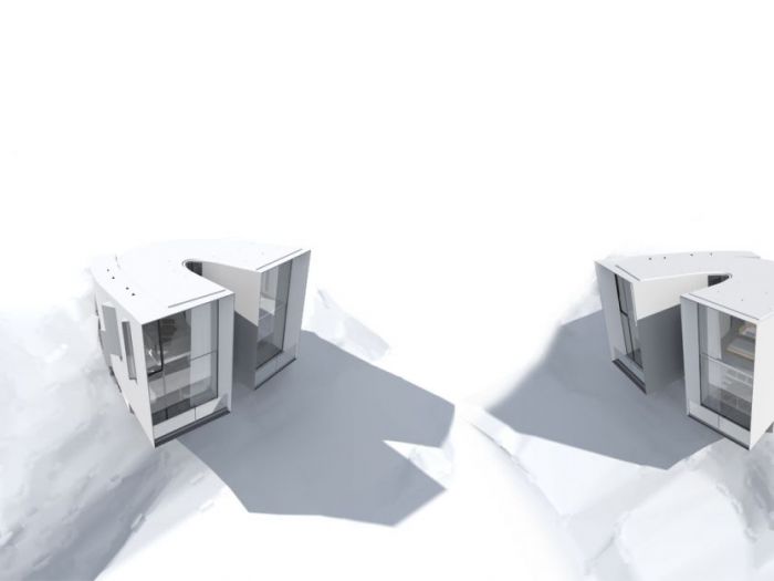 Archisio - Bicuadro - Progetto Nest powder mountain lot 9 salt lake city