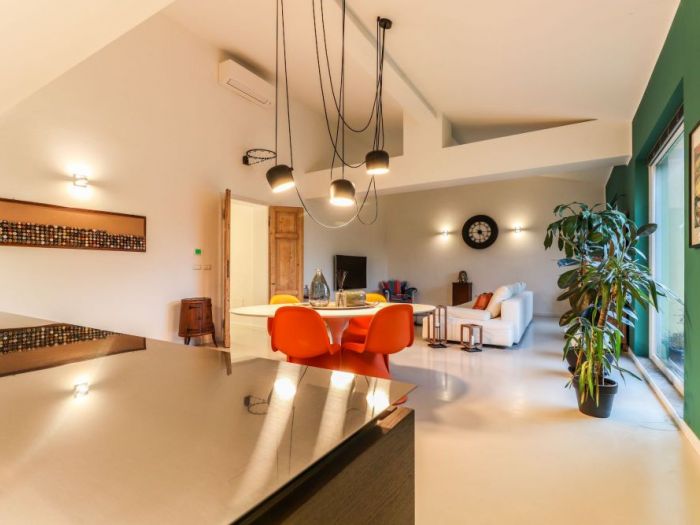 Archisio - Marina Ghedini - Progetto Home staging in attico moderno abitato