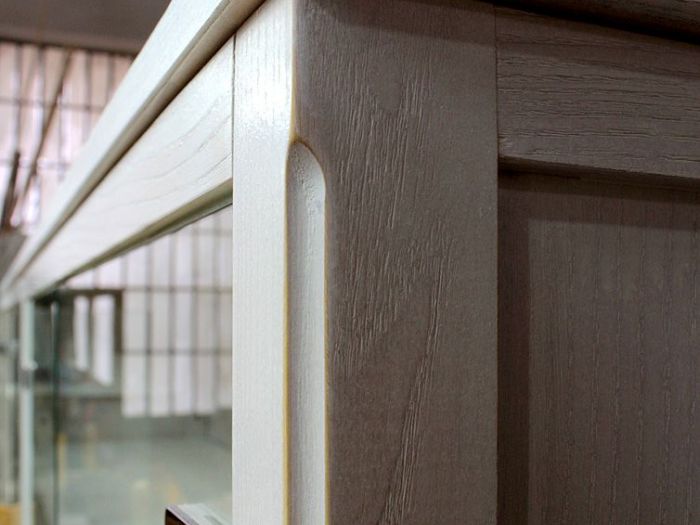 Archisio - Bottega 256 - Progetto Eco-libreria frassino massello