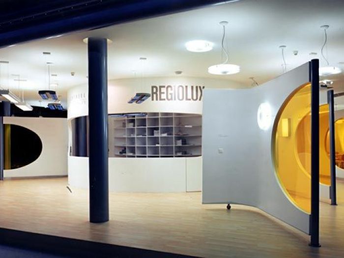 Archisio - Pagani Perversi - Progetto Regiolux stand