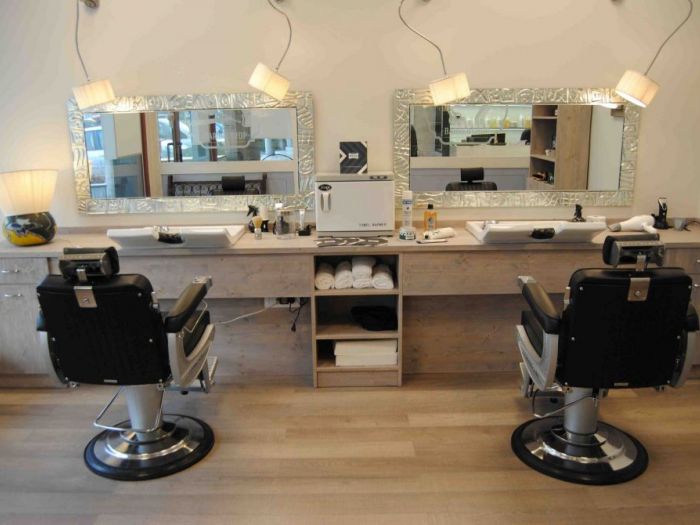 Archisio - G G Interni - Progetto Barber shop