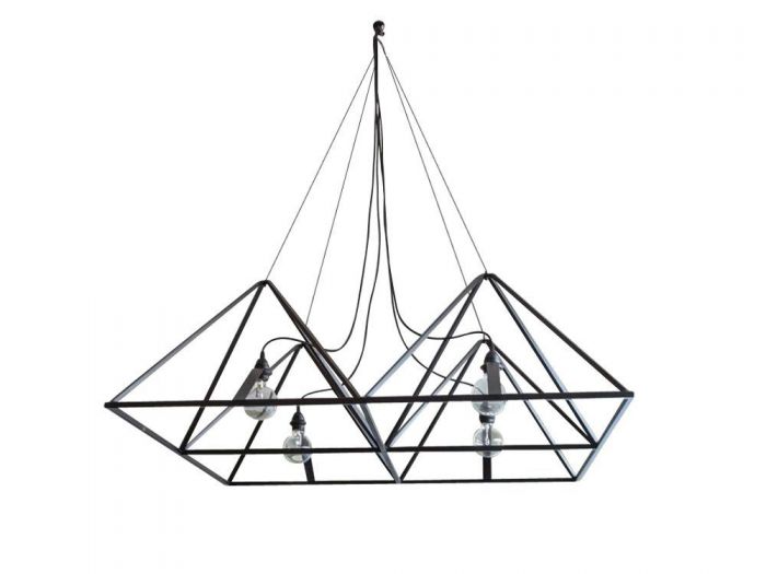 Archisio - 9 O X 1 O O F E R R O - Progetto Lampade appese