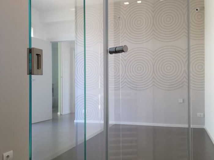 Archisio - Vetreria Flower Glass - Progetto Box doccia su misura