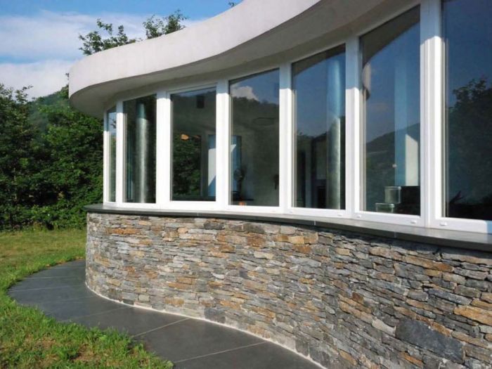 Archisio - Roberto Silvestri - Progetto Tetto in legno pietra e mattoni a vista