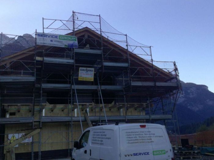 Archisio - Ristrutturazione Di Esterni E Interni Service Group - Progetto Ponteggi