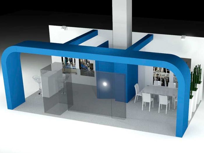 Archisio - Calmaggiorestudio - Progetto Stand design