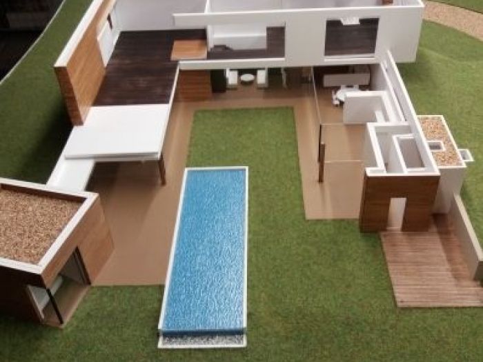 Archisio - Plastici Rocchi - Progetto Plastico villa san mauro