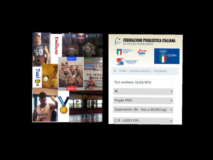 Archisio - Emiliano Tuzi - Progetto Maestro di pugilato 3 livello