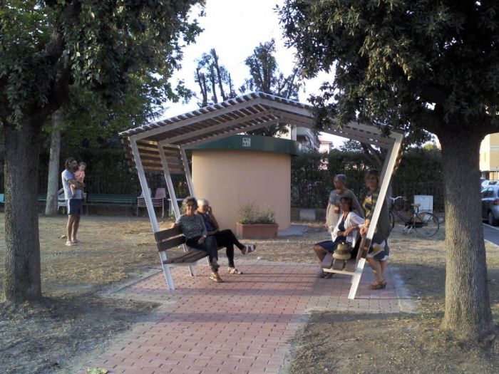 Archisio - Casba Architetturadesign - Progetto Pensiline gazebo dehors