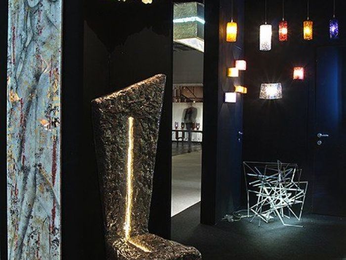 Archisio - Walter Bonanno Lighting Designer - Progetto Stand lightbuilding - fiera francoforte