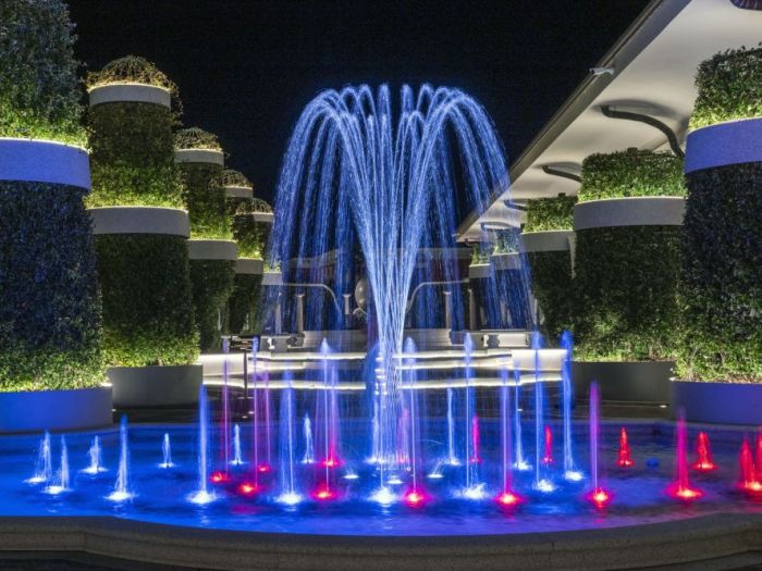 Archisio - Forme Dacqua - Progetto Fontana danzante musicale - grand hotel dino baveno