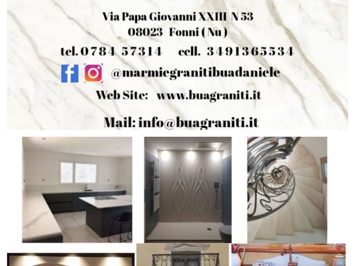 Archisio - Bua Daniele Marmi Granite Pietre - Progetto Villa in marmo