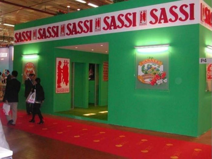 Archisio - L Archivolto Progettazioni Di Architetture E Dinterni - Progetto Allestimento stand fieristico ditta flli sassi