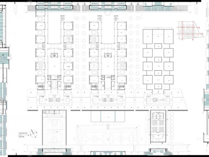 Archisio - Marco Mazzella - Progetto Concorso complesso scolastico