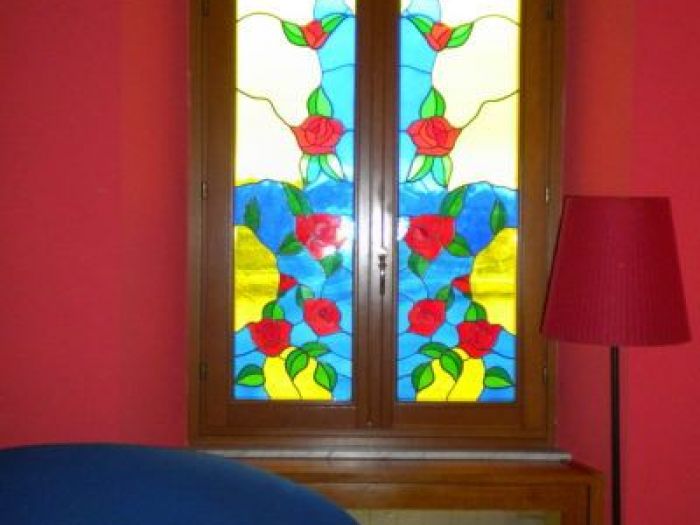 Archisio - Caleidos Creazioni Darte Snc - Progetto Vetrate per finestre