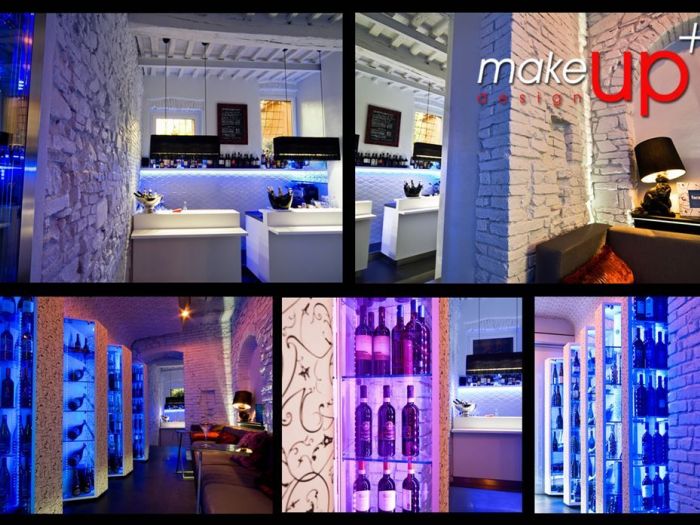 Archisio - Architectural Make Up - Progetto 2 bankiVino birra gourmanderie