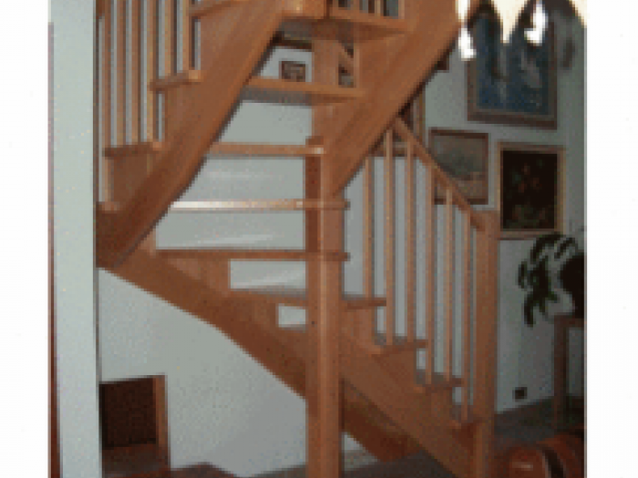 Archisio - Falegnameria Odino Egidio - Progetto Armadi librerie porte e scale