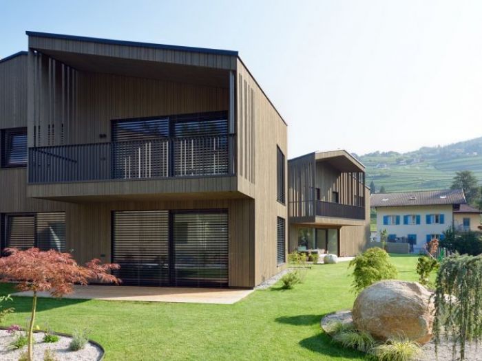 Archisio - Lignoalp - Progetto Realizzazione di tre case in legno