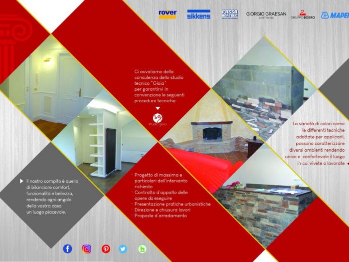 Archisio - Mani Srl Ristrutturazini - Progetto Brochure
