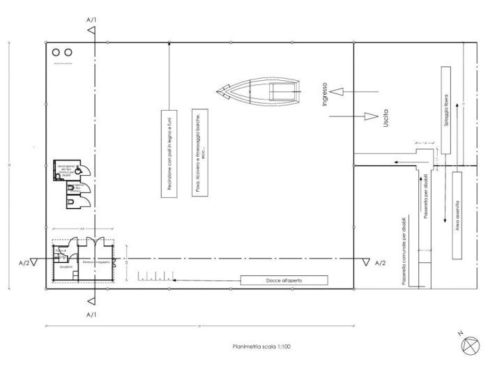 Archisio - Francesco Paolo Ciccarelli - Progetto Progetto di una rimessa per barche