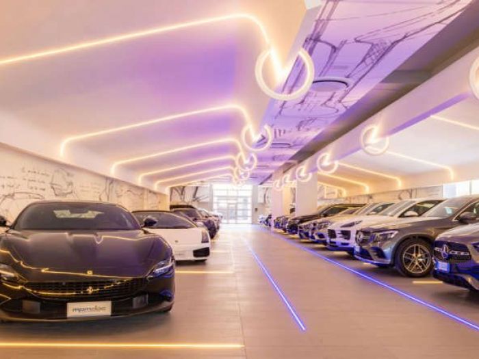 Archisio - Massimo Accoto - Progetto Autosalone mpm luxury car