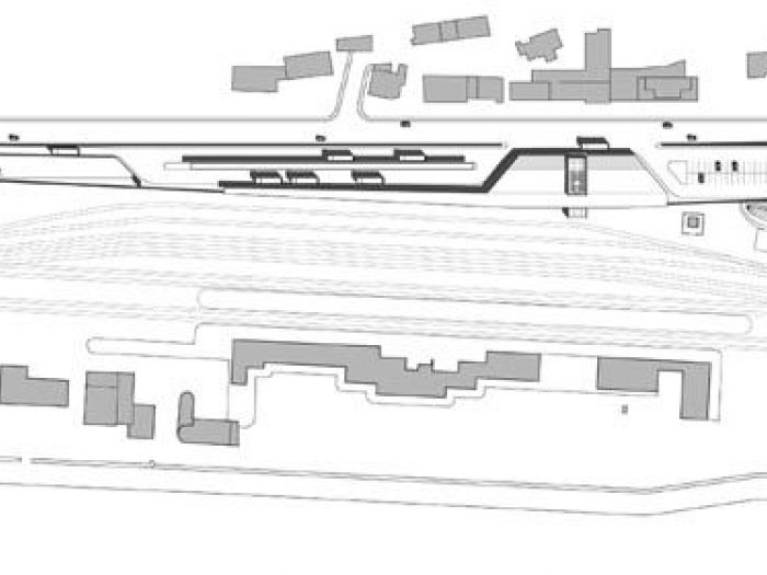 Archisio - Andrea Stipa - Progetto Stazione degli autobus di siena 1a proposta