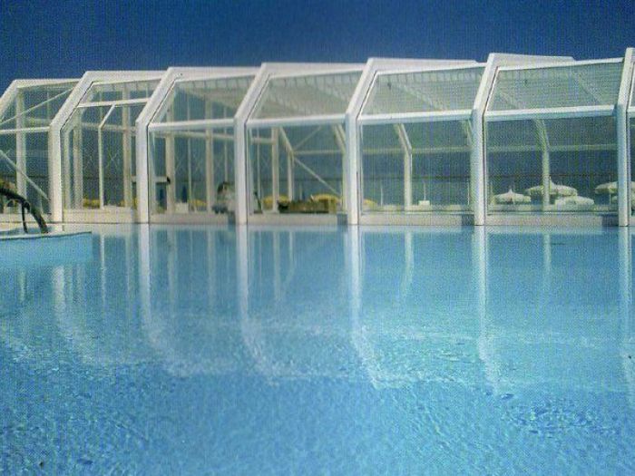Archisio - Astra Piscine - Progetto Coperture telescopiche