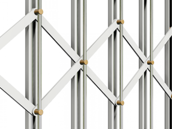 Archisio - Mito srl - Progetto Inferriata blindata riducibile e a scomparsa