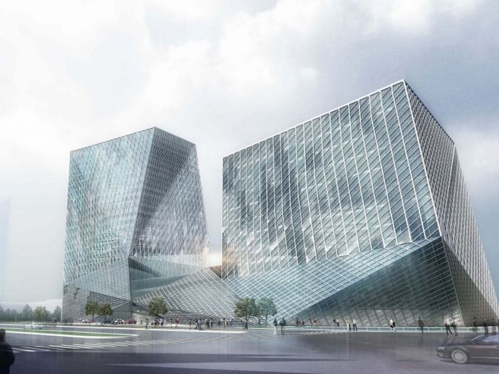 Archisio - Plasma Studio - Progetto Datong twins towers
