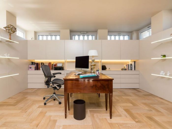 Archisio - Daniele Raffaelli - Progetto Attico nel centro di roma