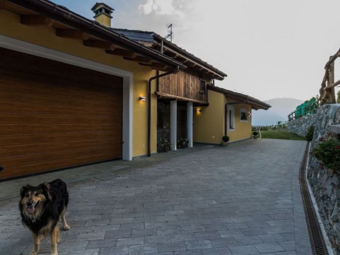 Archisio - Maji Persico - Progetto Azienda vitivinicola con abitazione residenziale