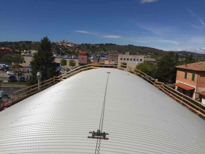 Archisio - Tavanti Guido - Progetto Riqualificazione energetica coperturaedificio artigianale sinalunga siena