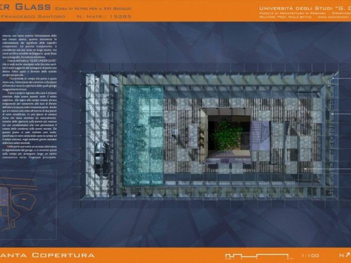 Archisio - Daniele Francesco Santoro - Progetto Glass under glass