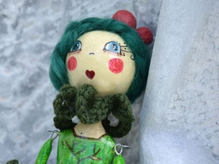 Archisio - Pupillae Art Dolls - Progetto Paper clay dolls ivy