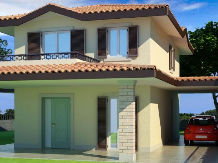 Archisio - Andrea Daguanno - Progetto Nuova edificazione case gemelle