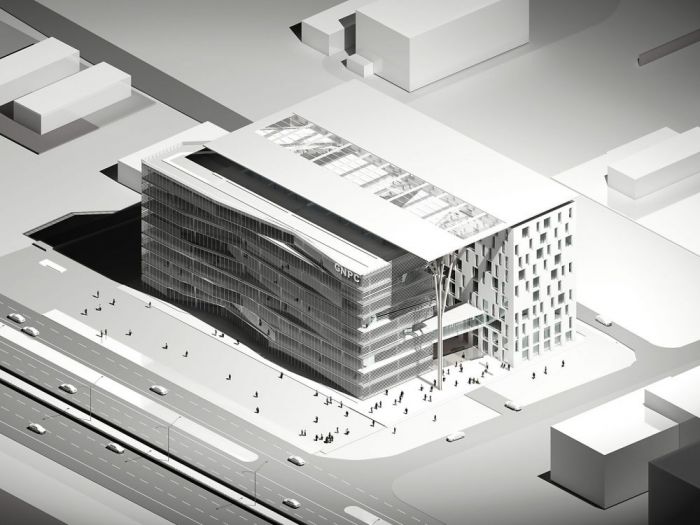 Archisio - Bicuadro - Progetto Headquarter ghana national petroleum company gnpc accra