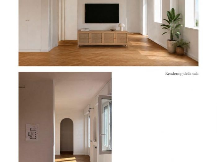 Archisio - Andrea Deponti - Progetto C8 - appartamento a milano 60mq