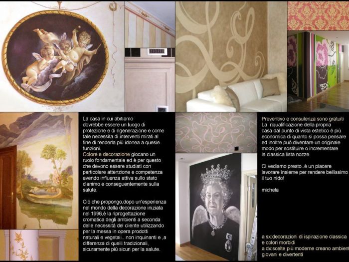 Archisio - Michela Zelaschi - Progetto Decorazioni pittoriche michela zelaschi