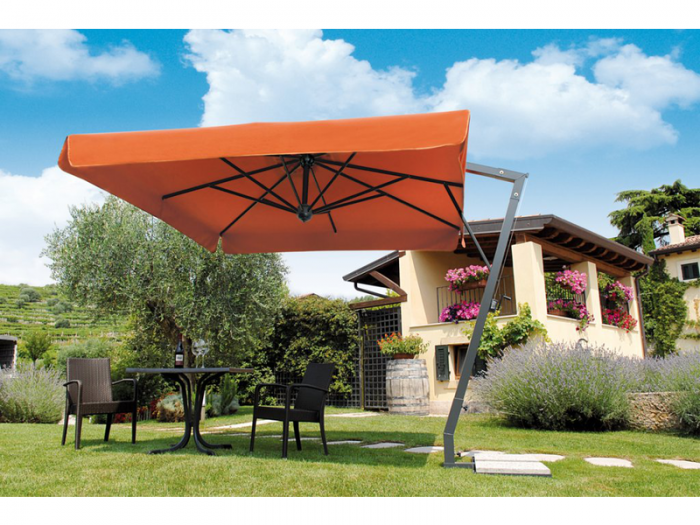 Archisio - Tende Nico Design - Progetto Progetti ombrelloni a braccio laterale