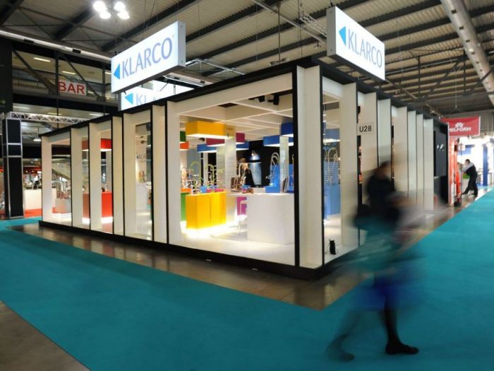 Archisio - Filippo Saponaro Architetto - Progetto Stand klarco fiera milano rho