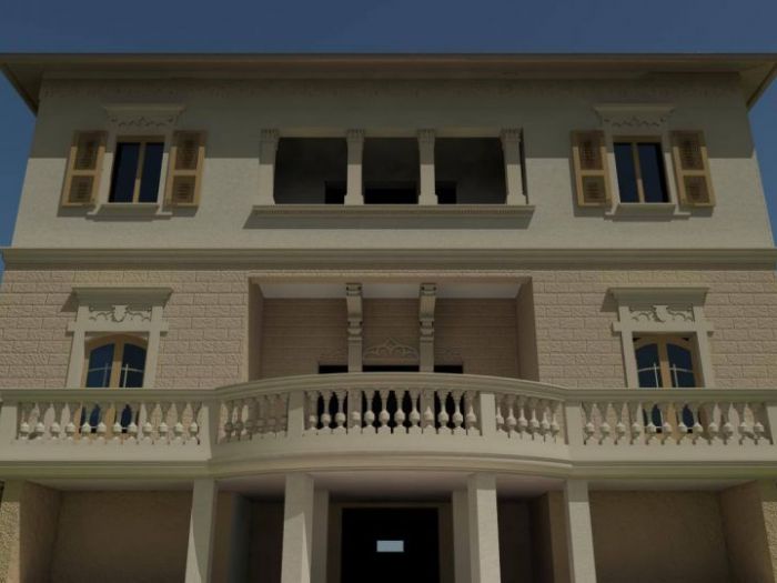 Archisio - John Paolo Vetrano - Progetto Villa liberty santa flavia