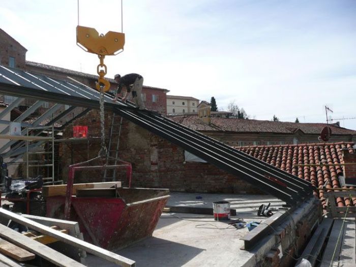 Archisio - Poliprogram - Progetto Adeguamento e rinforzi travi scale e tetti