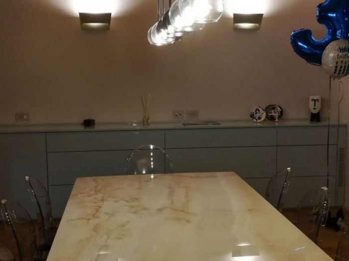 Archisio - Alessio Spinelli - Spinelli Illuminazione - Progetto Residenza privata cucinapranzo